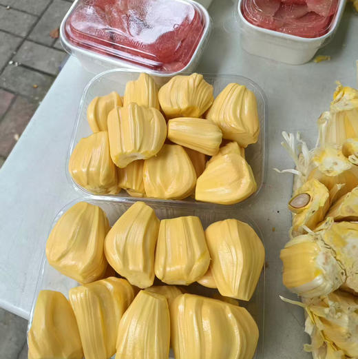 越南黄肉菠萝蜜/印尼红肉菠萝蜜🈶好甜好红 甜的齁 喜欢菠萝蜜的朋友 会非常非常满意他的味道👅 商品图7