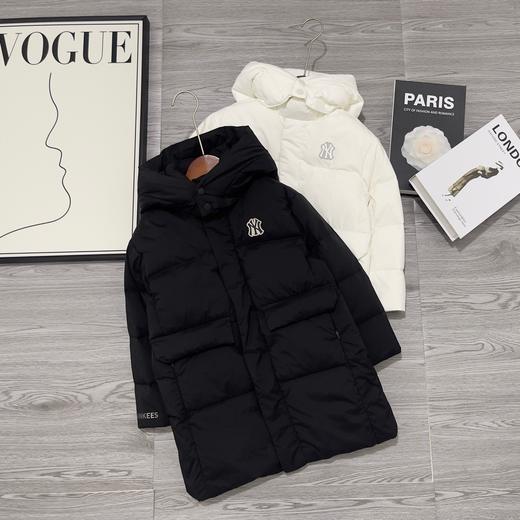 D111367新款上新25冬季男女儿童中长款两色羽绒服 商品图2