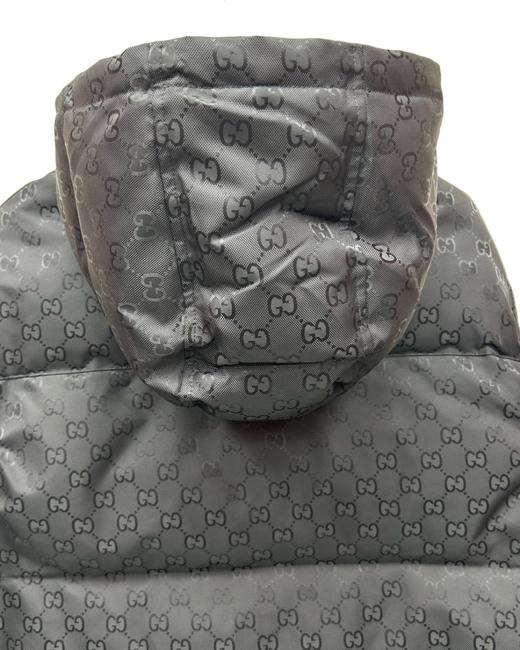 男款满印logo羽绒棉服he012 商品图2