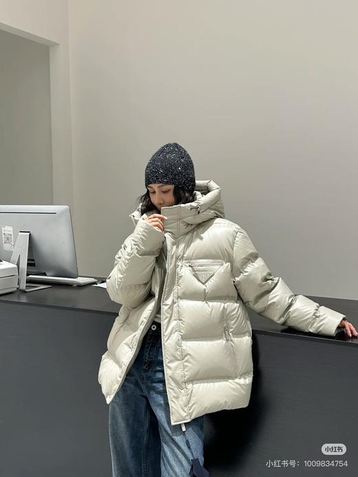 D111350压胶三角铁牌压胶情侣冬季保暖羽绒服外套 商品图10