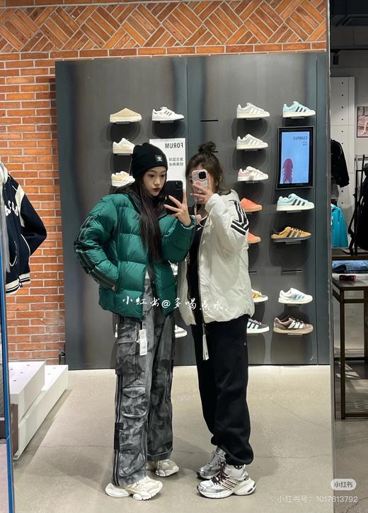 D111363三叶草25Ss双面穿保暖又防风男女同款棉服外套 商品图13