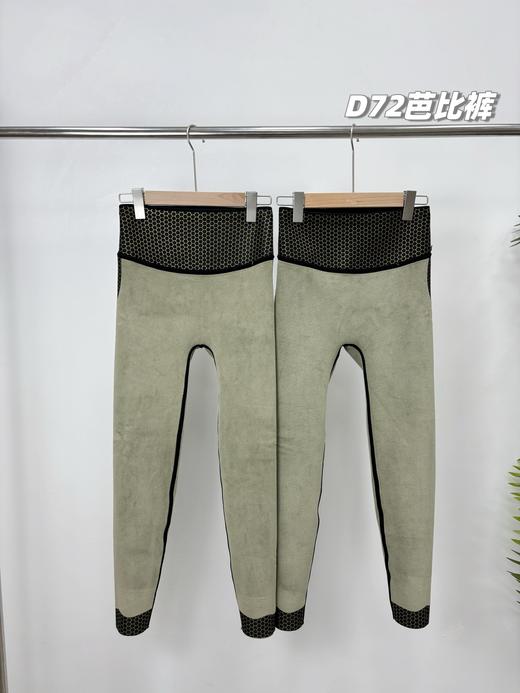 LULU专业级运动外穿光变暖宫加绒瑜伽裤！加绒款高腰塑身鲨鱼芭比裤，一条裤子=塑腰带+瘦腿裤+塑形提臀裤！ 商品图4