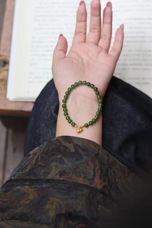 寻山隐·碧玉新中式首饰 |碧玉、沉香、南红，佩戴腕间仿佛置身江南园林 商品图2