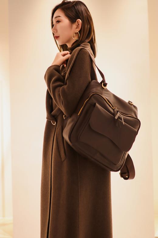 SAFICOO 时尚潮流双肩包 通勤百搭小背包 商品图0