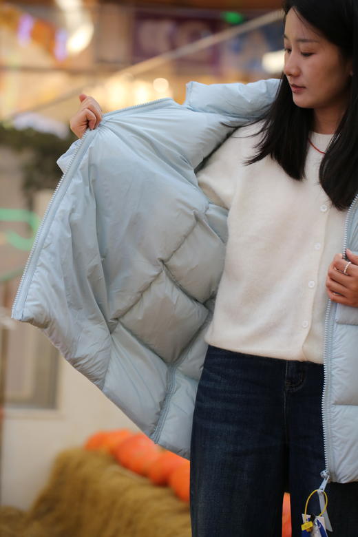 【90白鸭绒   冰淇淋云朵泡芙】 厚实 温暖且满足的 羽绒服 商品图3