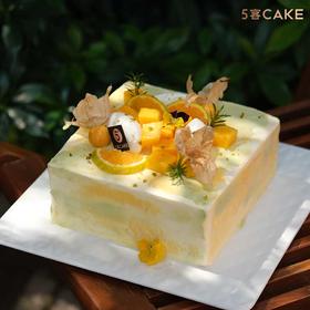 【午后橙光】特制鲜橙风味现烤戚风