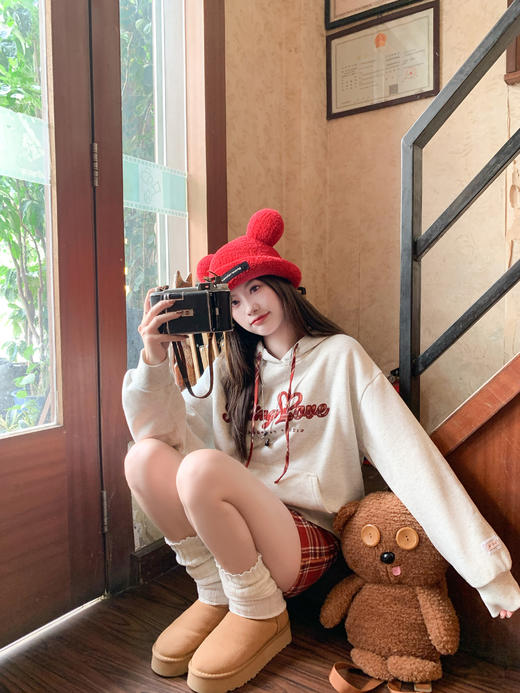 <曾小咸推荐> 韩系拼色卫衣 商品图11