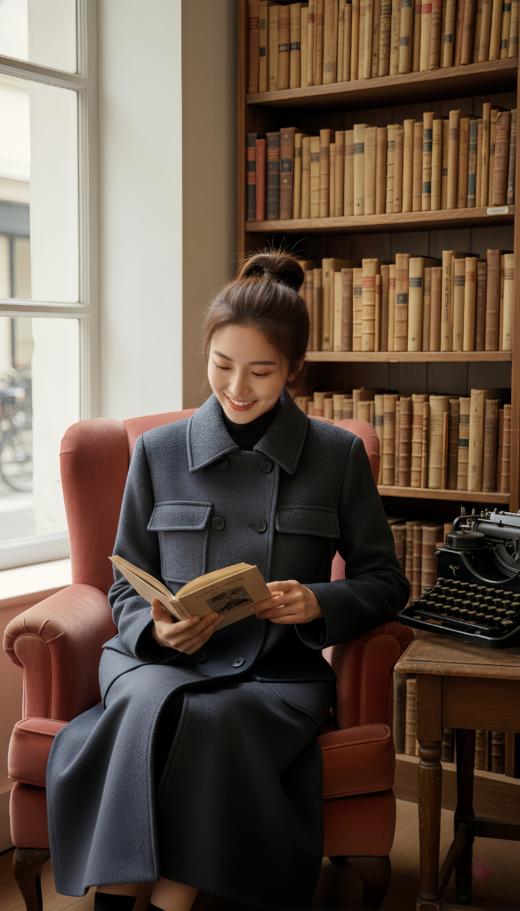 多口袋双排扣大衣 商品图4