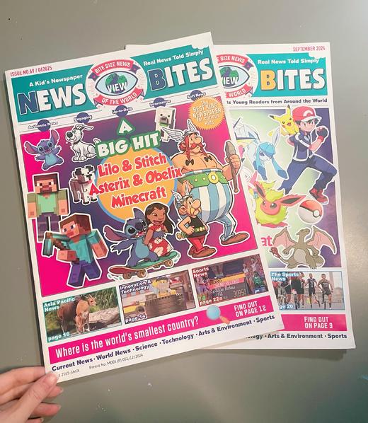 【2026杂志季】News Bites 新加坡儿童英语报杂志9-15岁 商品图1