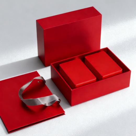 魔方【001-2 方罐 红色】36元一套/10套一箱 商品图1