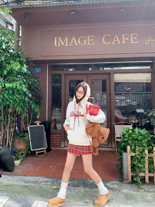 <曾小咸推荐> 韩系拼色卫衣 商品图6