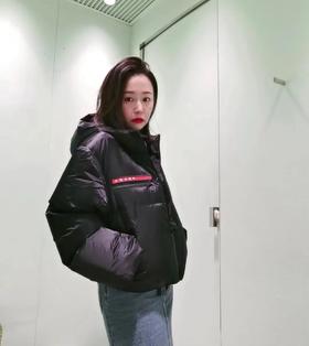 PRA奢潮女短款秋冬保暖加厚鹅绒羽绒服外套