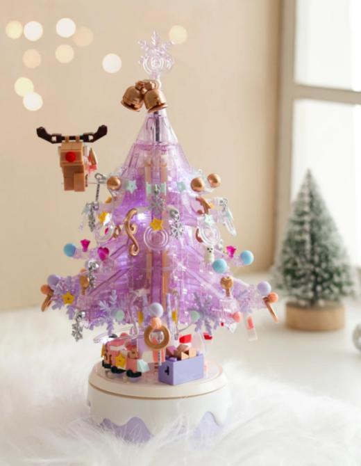 😍【联合创想JKC7411圣诞音乐盒】 🌈颜值高，圣诞氛围感满满，💥还很新奇好玩~ 🍑We wish you a Merry Christmas and a Happy New Year💕 商品图2