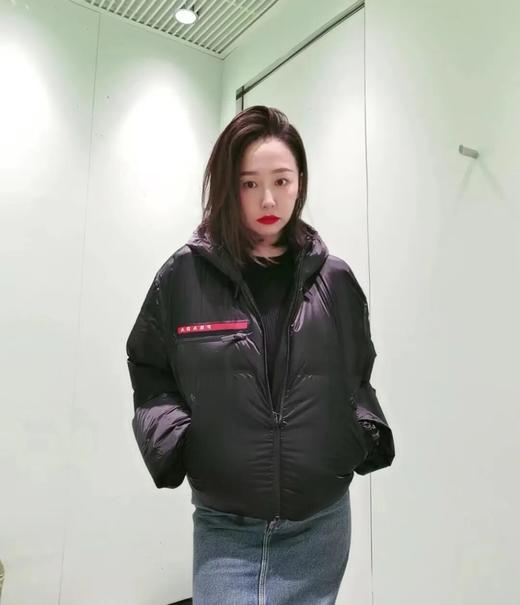 PRA奢潮女短款秋冬保暖加厚鹅绒羽绒服外套 商品图1