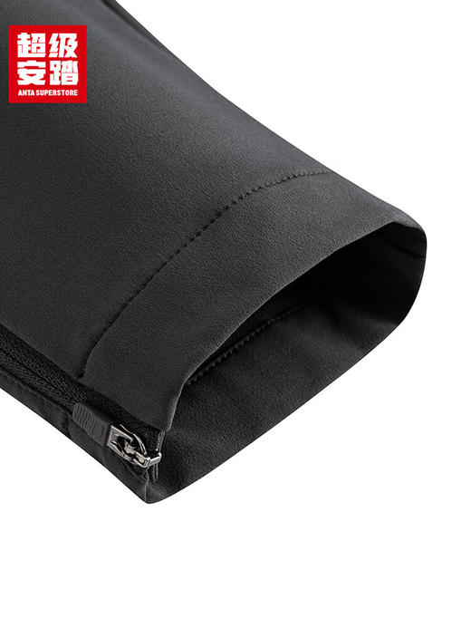 超级安踏经编加绒运动裤男子秋冬保暖长裤休闲针织裤152547303U 商品图10