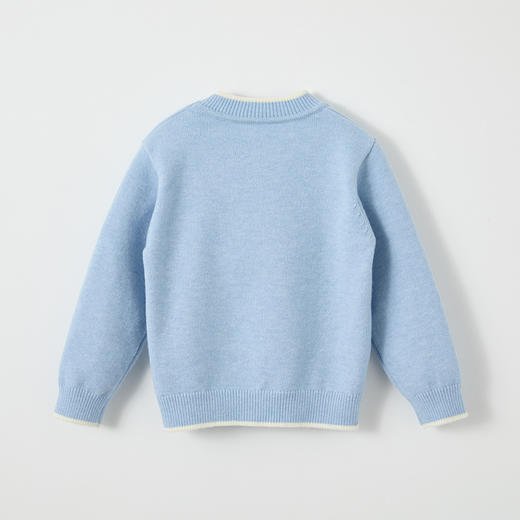 Cucutas幼童线衫CY25WIW529浅花灰/海洋蓝（90#-130#） 商品图14