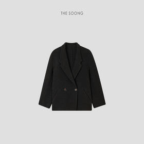 THESOONG|精裁细羊毛双面毛呢西装外套HWWT7651