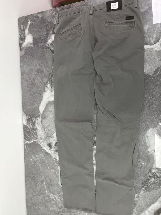 瑕疵Hugo Boss/胡戈波士 男士修身版型棉混纺斜纹布微弹舒适休闲长裤 商品图1