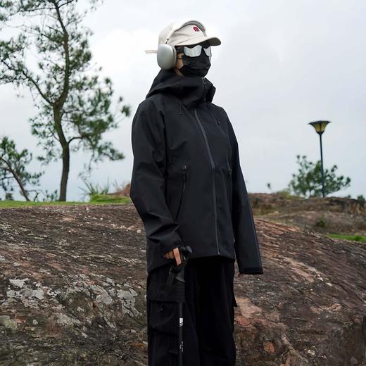 Ⅱ级专业冲锋【台州大厂出品 理工大联合研发面料 90白鸭绒内胆】LeWalk 2025款单冲/三合一羽绒硬壳冲锋衣 商品图5