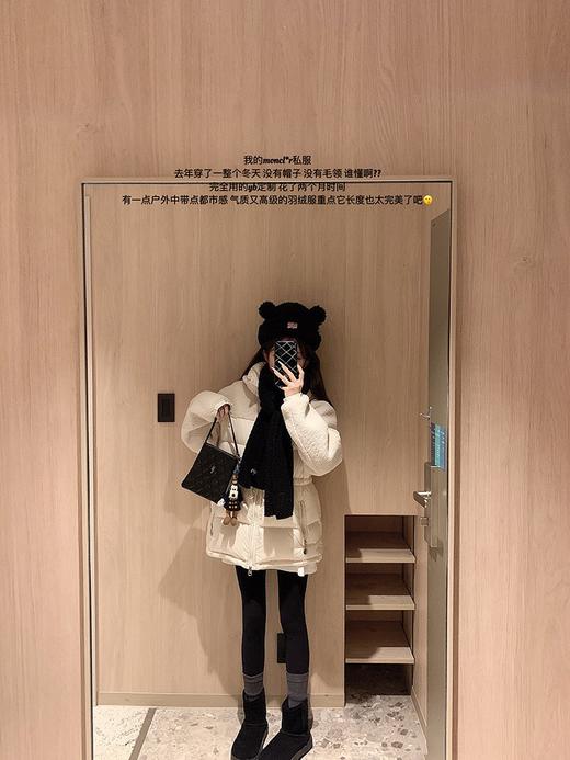 金蘑菇菇 在暴雪时分 Moncl*私服羽绒服 / 三星鸭绒 没有帽子很方便 商品图4