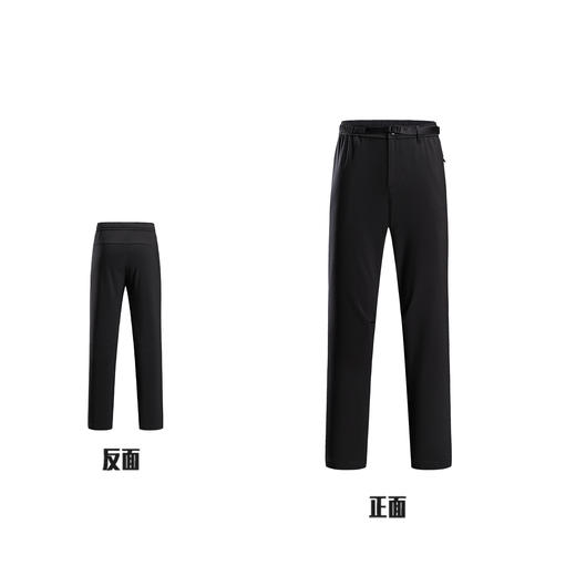 超级安踏户外防泼水加绒长裤男秋冬保暖运动裤工装裤子152546502U 商品图3