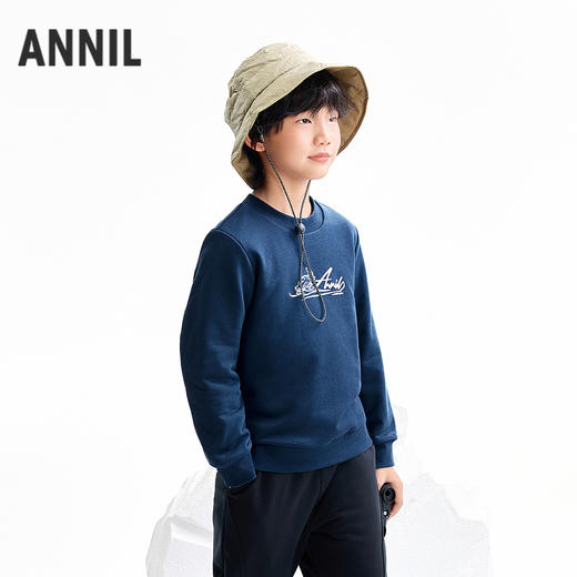 【实体店同款】男童圆领长袖棉衣冬季新款安奈儿童装AB541366 商品图1