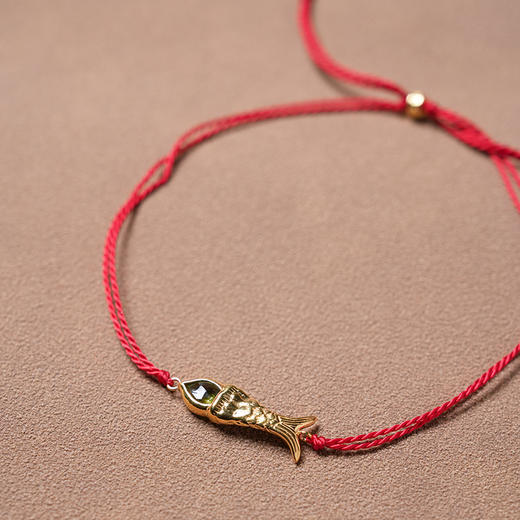 北京仓｜Chan Luu-Mini Koi-红色 小鱼 橄榄石 脚链［美国设计师］ 商品图3