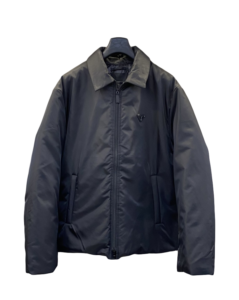 男款三角标夹克羽绒服he020