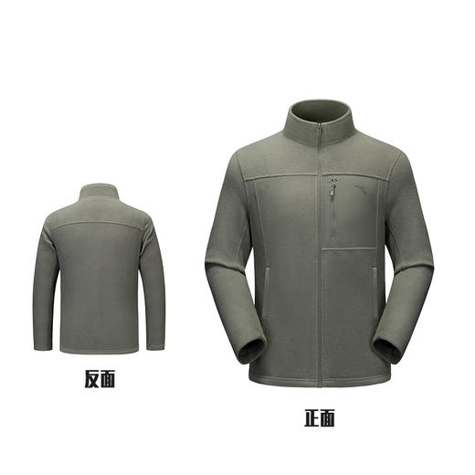 超级安踏焱壳 | Polartec抓绒衣男秋户外保暖外套内胆152546707U 商品图6