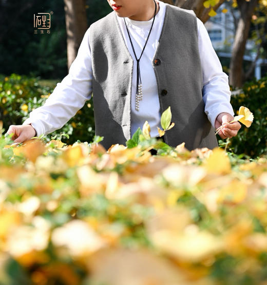 天然茶晶/尖晶石巴洛克珍珠多用设计长链 商品图13