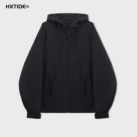【新品上新】HX 春秋季可拆卸两穿带帽茄克衫外套一衣多穿Z105530035101/02 商品图2