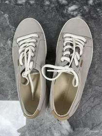 瑕疵ECCO/爱步 女士低帮平底小白鞋休闲板鞋 柔酷7号430003