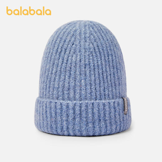 巴拉巴拉儿童帽子男女童比尼帽柔软舒适保暖冬季精致时尚简约外出 商品图2