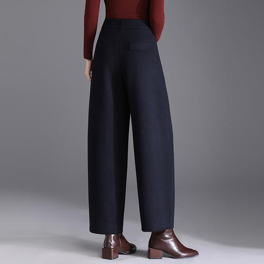 加绒毛呢裤厚款女装九分裤，时尚气质女装高腰休闲裤MYX-XBMY-2567-Y 商品图2