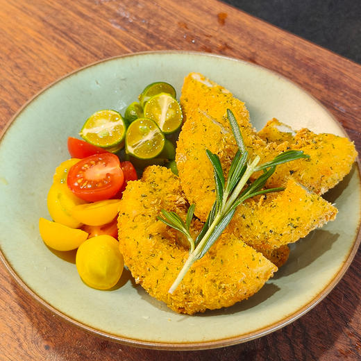 美佳蒜香鳕虾圈800g速冻海苔鱼虾肉饼半成品早餐饼 日式小吃虾排商用（顺丰发货） 商品图3