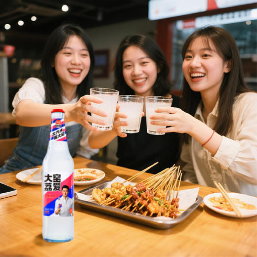 大窑荔爱 荔枝味果味汽水 520ml 商品图2