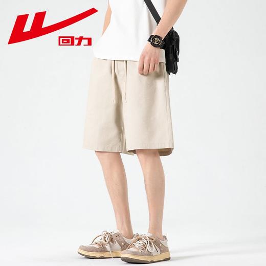 回力工装短裤男2025夏季新款宽松休闲五分裤潮牌薄款透气运动裤子 商品图6