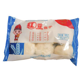 爱菊红豆包子80g*6个