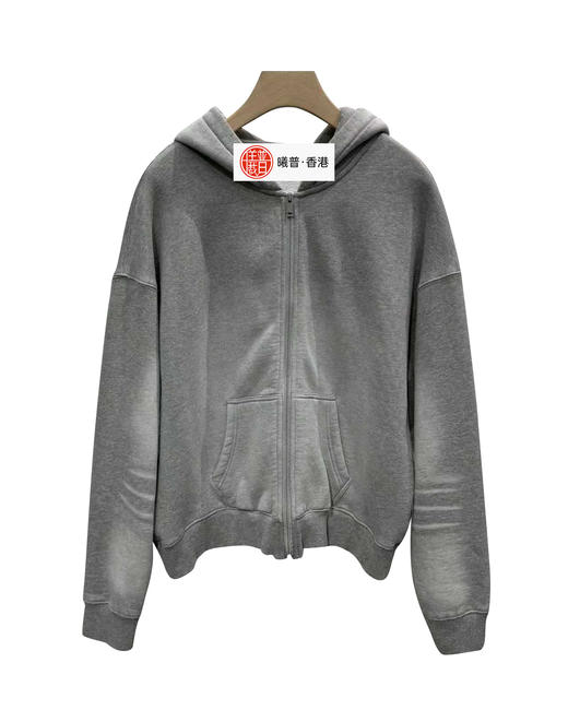 男款加绒连帽卫衣外套hu001 商品图0