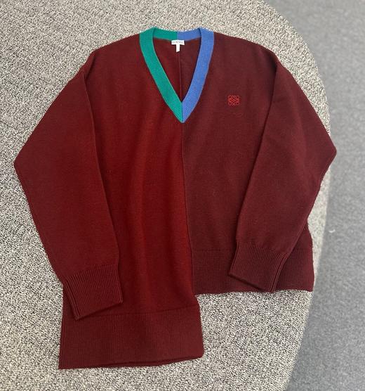 女款拼接针织毛衣ho014 商品图0