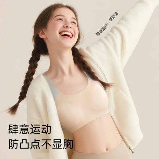 A5-【三阶段初高中生少女文胸】内衣14-18岁学生无痕防凸点文胸  菁梦花园/悦动青甜莓蜜语/兔耳摇摇【青春系列】 商品图0