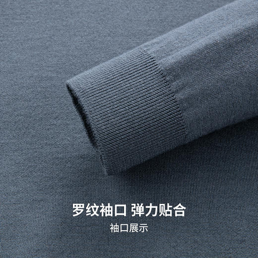 【门店新品&含羊毛】圣得西男休闲毛衫25年冬季新款圆领百搭毛衣 商品图7