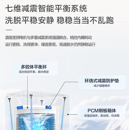 海尔（Haier）洗衣机 XQB130-BZ27A2 商品图12