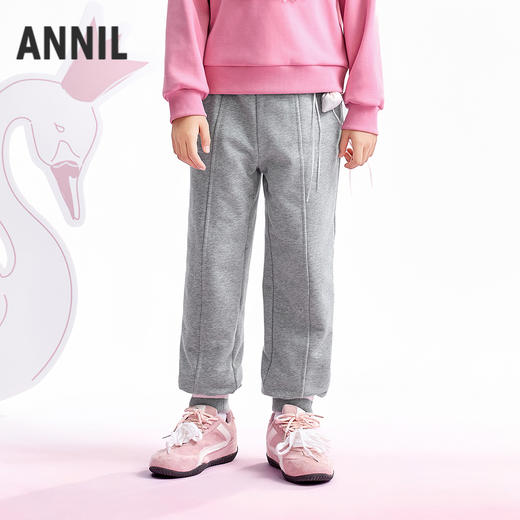 【实体店同款】女童全腰针织棉裤冬季新款安奈儿童装AG546074 商品图1
