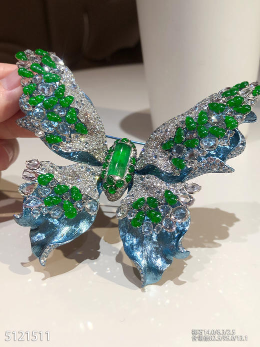 蝴蝶胸针【5121511】具体价格微信咨询 商品图2