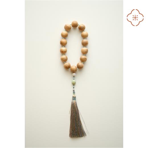 米马饰物 马来西亚 西马野生沉香14子手钏 绿松石 富甲一方 吉祥顺遂 商品图4