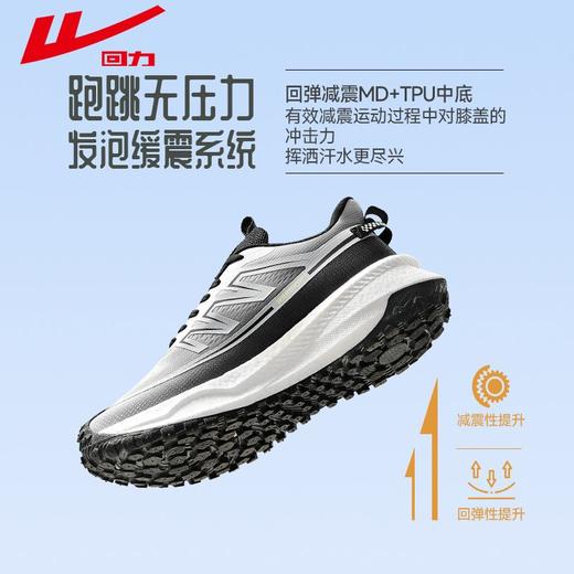 回力男鞋运动鞋男2025秋季新款透气减震舒适软底休闲跑步鞋子男款 商品图1
