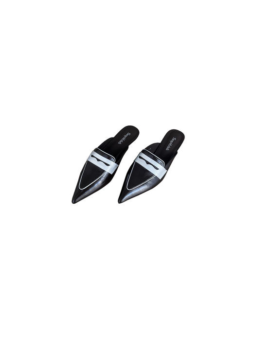 SAFICOO 尖头深口 包头半拖鞋 舒适软底一脚蹬穆勒鞋 商品图3