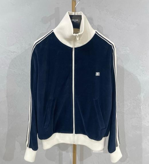 女款条纹立领外套la008 商品图0