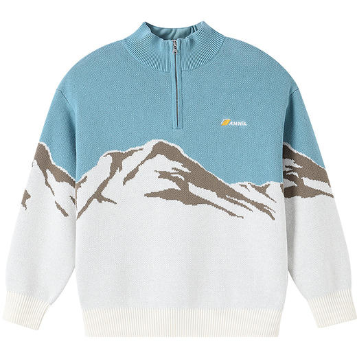 【实体店同款】男童高领棉线衫冬季新款安奈儿童装AB544044 商品图5